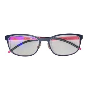 Orgreen SPARKLE 669 glasses Matte Navy /Matte Neon Pink Titanium Eyeglasses 52mm
